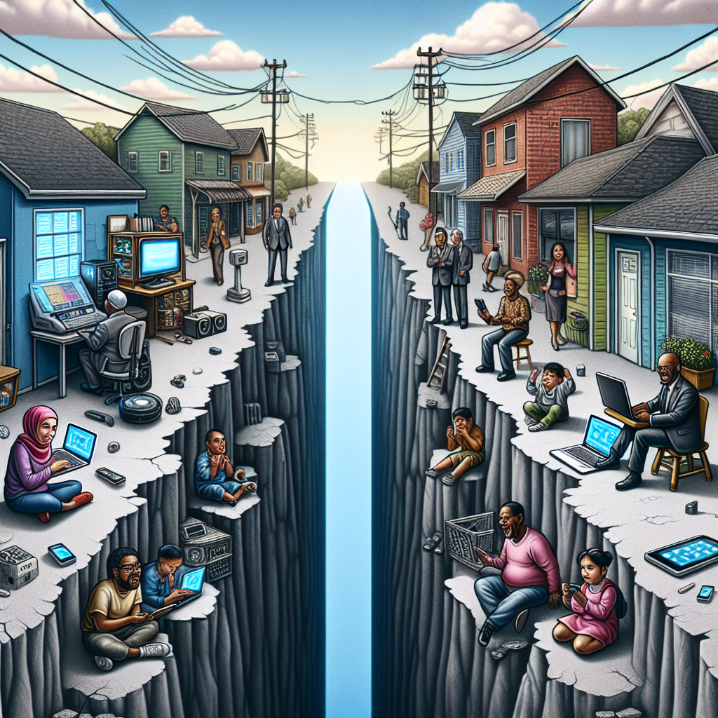 . How socioeconomic factors contribute to the digital divide